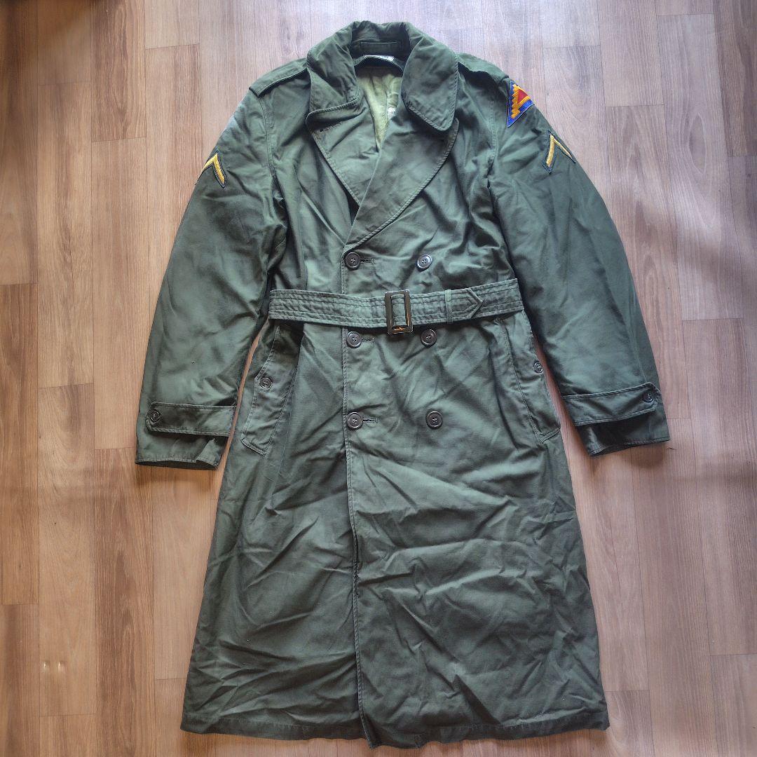 S-L　実物 米軍 U.S.ARMY M-51トレンチコート ライナー付き