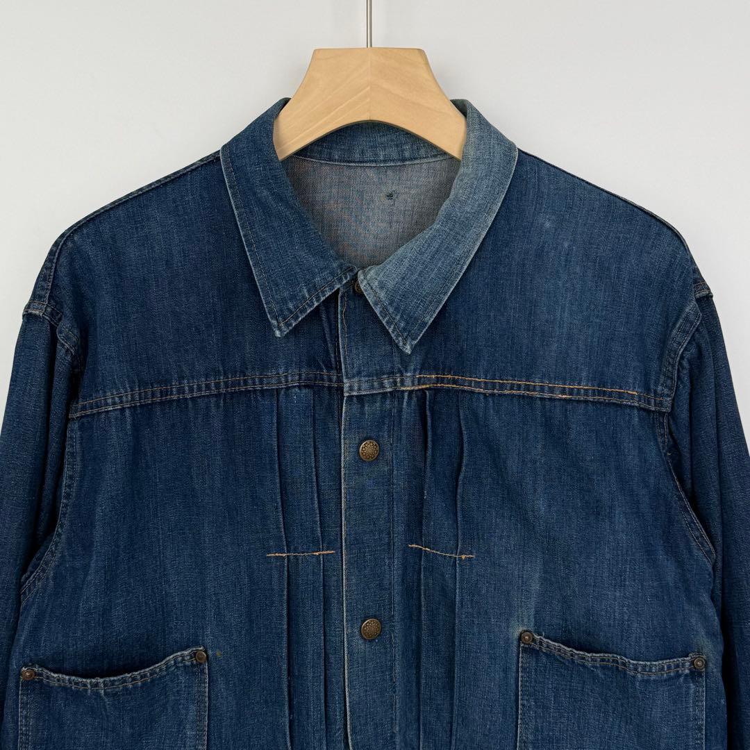 50s 60s vintage 101 2nd デニムジャケット SIZE-48