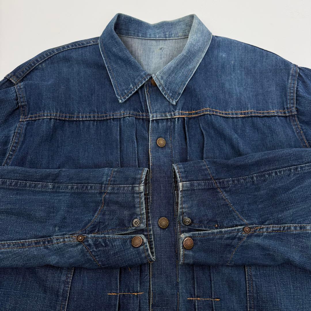 50s 60s vintage 101 2nd デニムジャケット SIZE-48