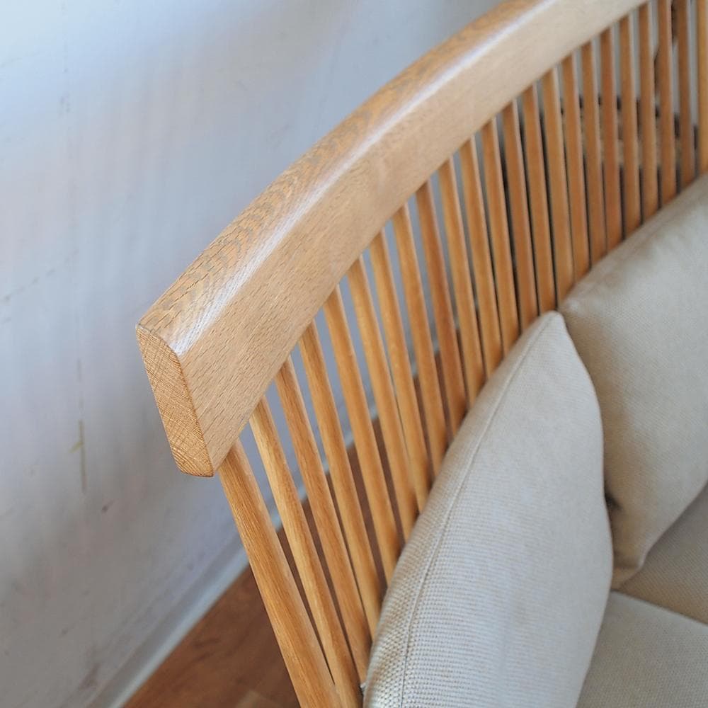 柏木工/KASHIWA 2人掛けソファ ウィンザースタイル ハイバック