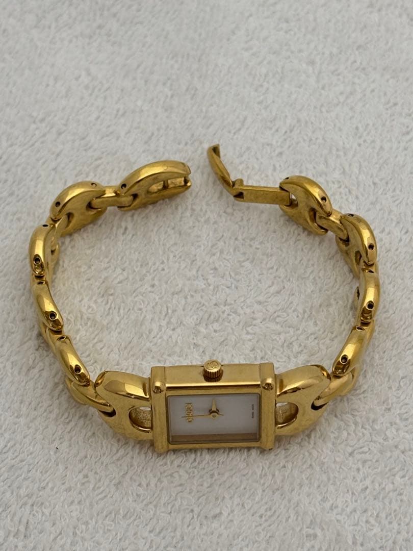 【美品】GUCCI グッチ クォーツ【1800L】純正ベルト【稼働品】レディース