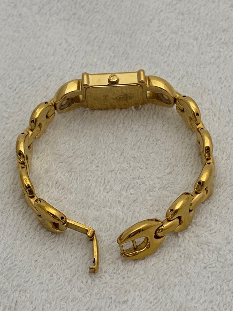 【美品】GUCCI グッチ クォーツ【1800L】純正ベルト【稼働品】レディース