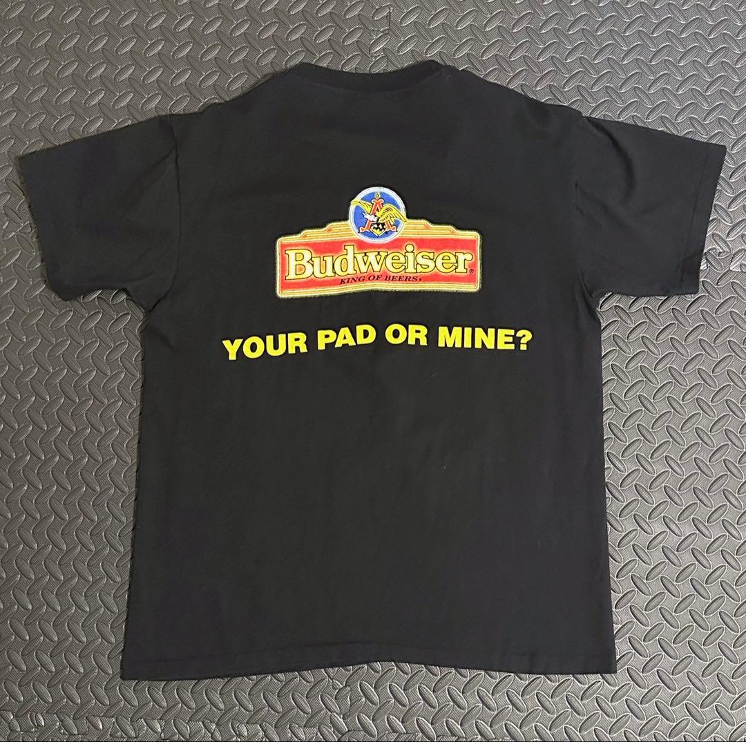 美品 90s Budweiser 3 FROGS バドワイザー　L