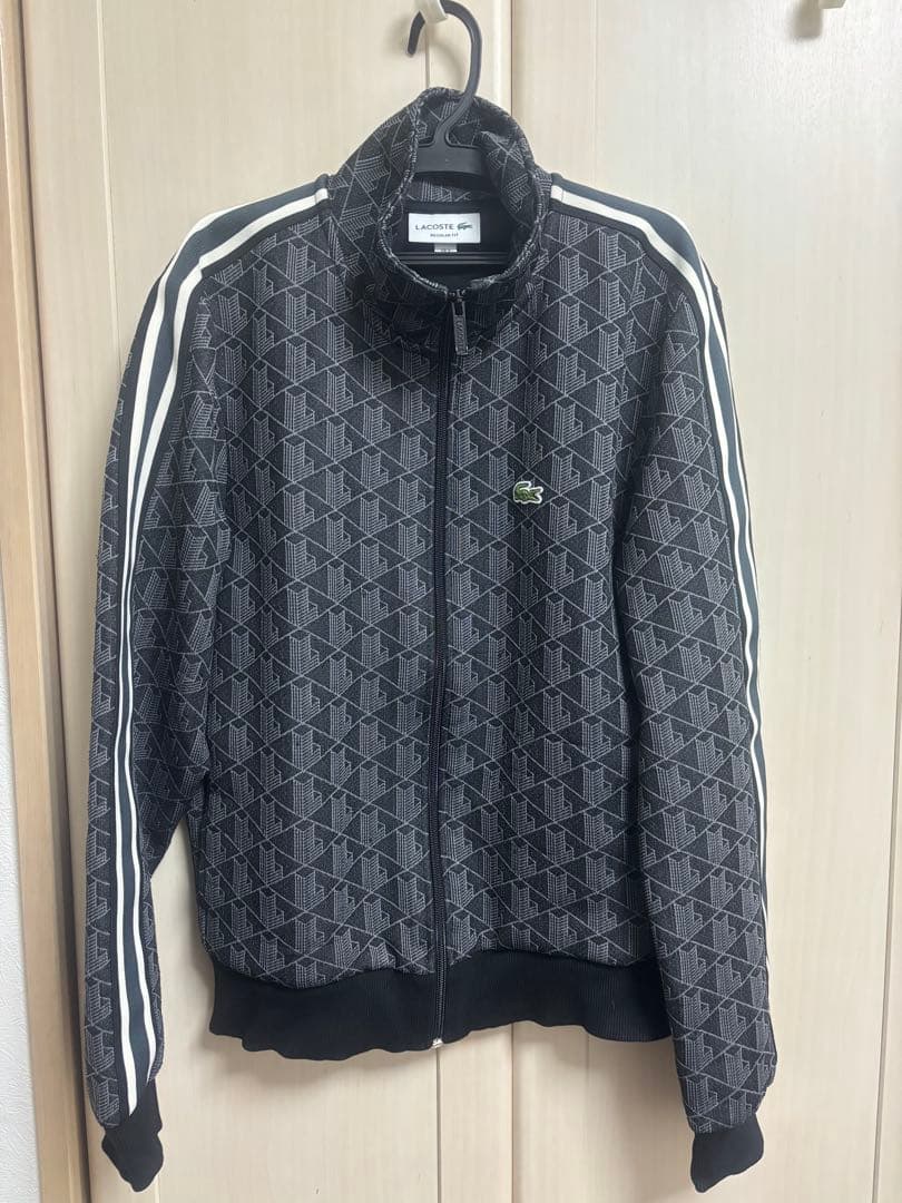 LACOSTE モノグラムジャカードトラックジャケット
