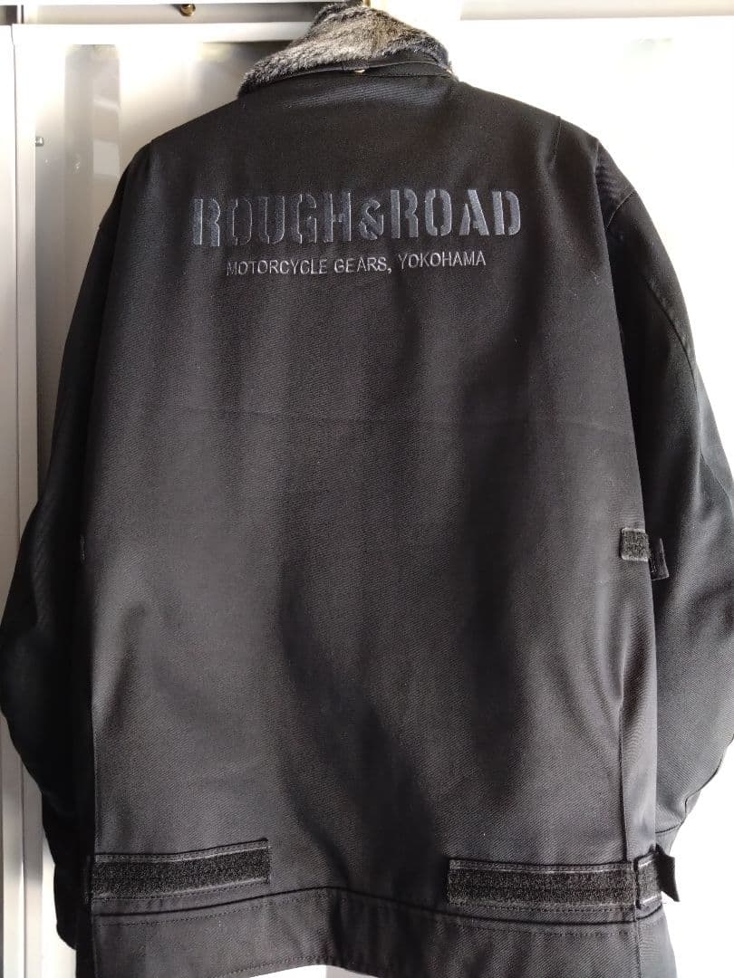 ROUGH&ROAD バイクジャケット ブラック