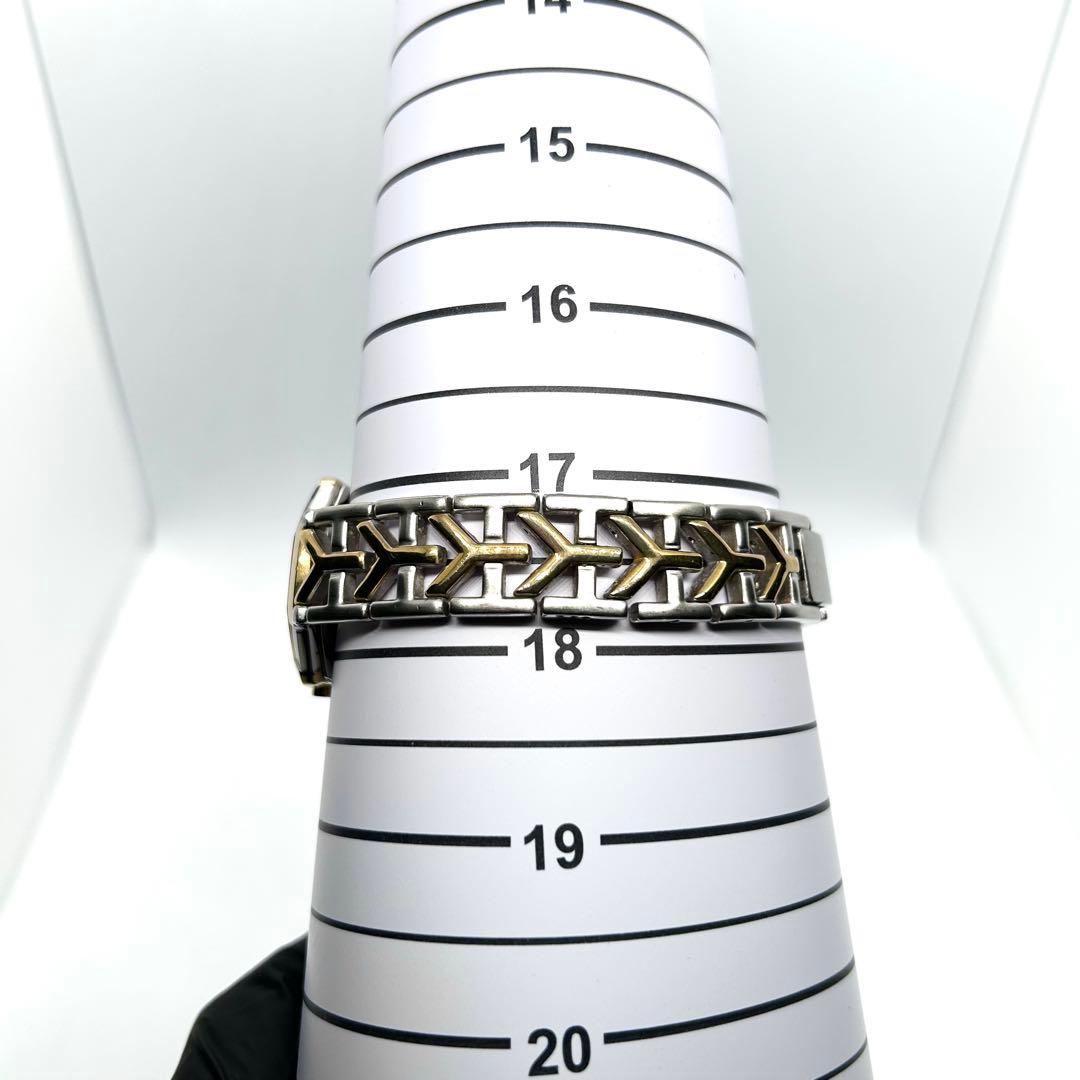 【新品電池/稼働品】イヴ・サンローラン 4620-E62135 コンビ クオーツ