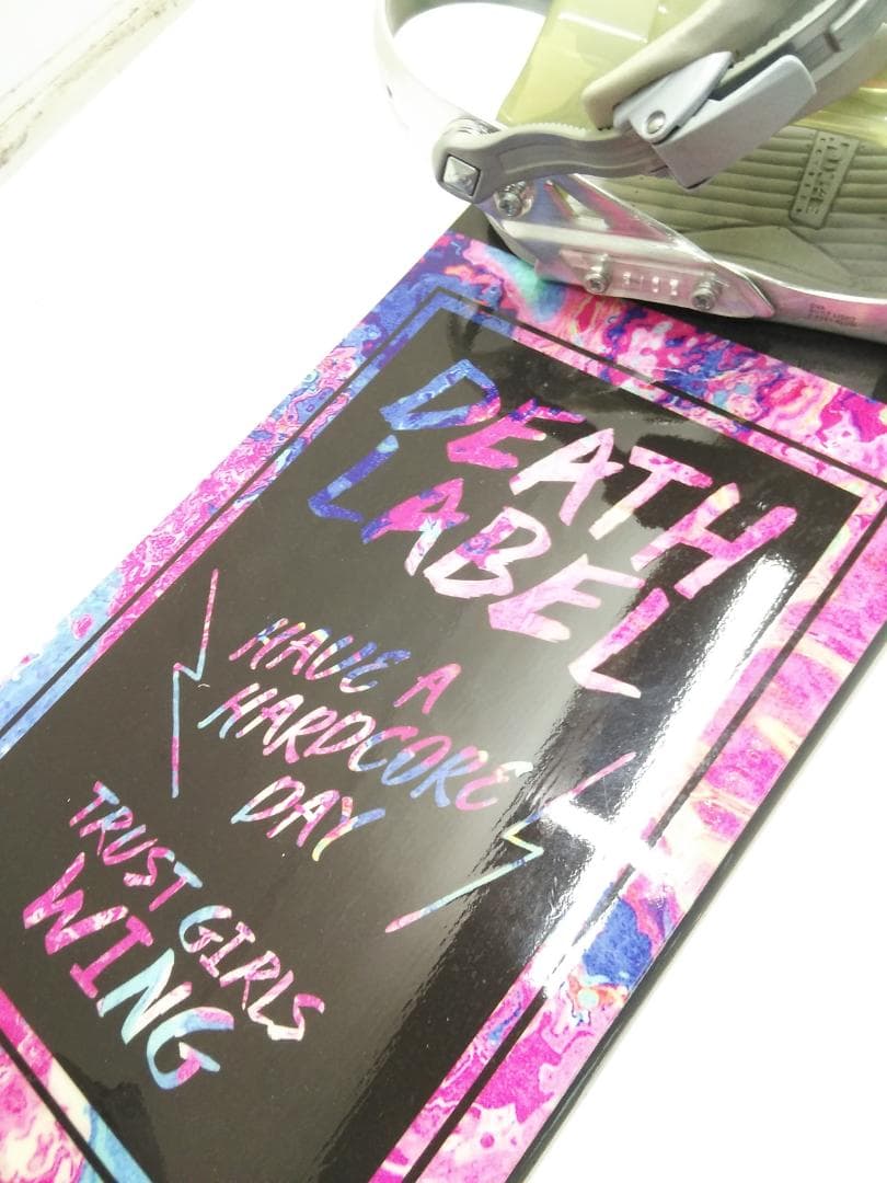 レディース スノーボードケース付き4点セット 143cm + ブーツ24.0cm