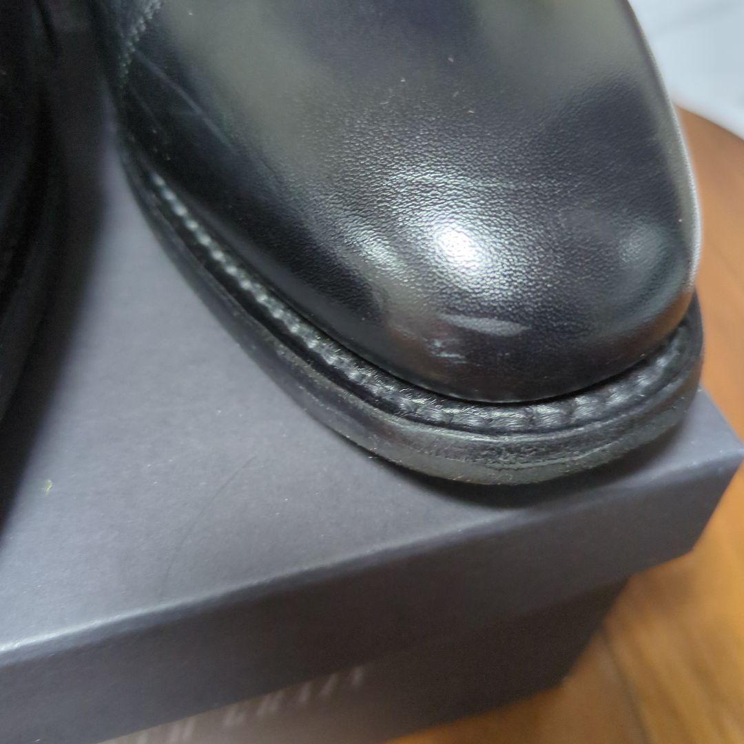 スコッチグレイン EEE 26.0cm 黒 アウトレット品SP0106 中古