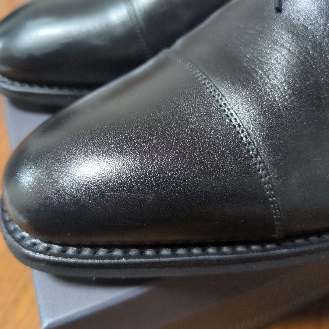 スコッチグレイン EEE 26.0cm 黒 アウトレット品SP0106 中古