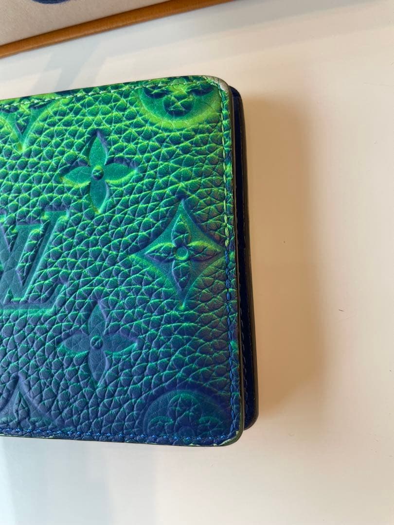 LOUIS VUITTON ポルトフォイユスレンダーNM ネオンカラー