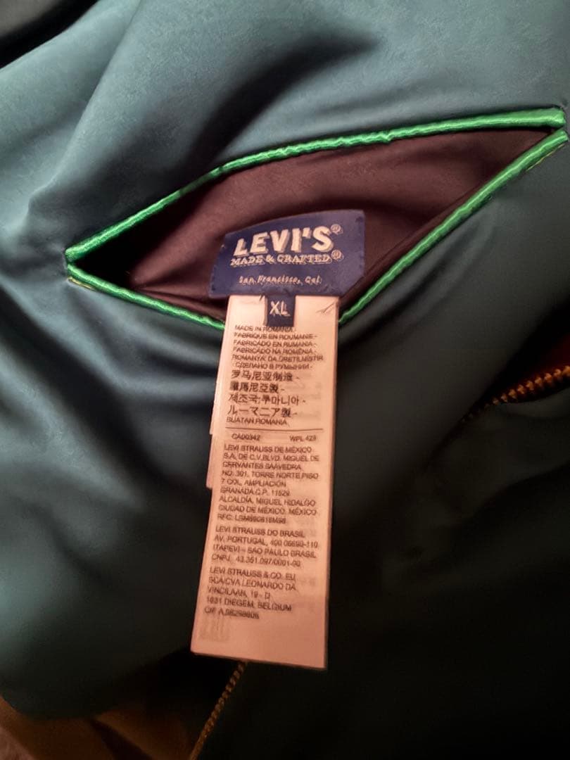 【未使用級XL】 Levi's LMC リバーシブルスーベニアJKT