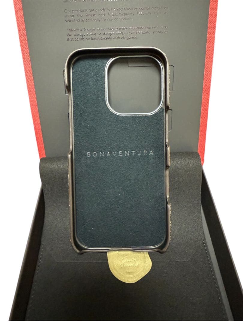 【未使用】Bonaventura iPhone 16 Pro ケース