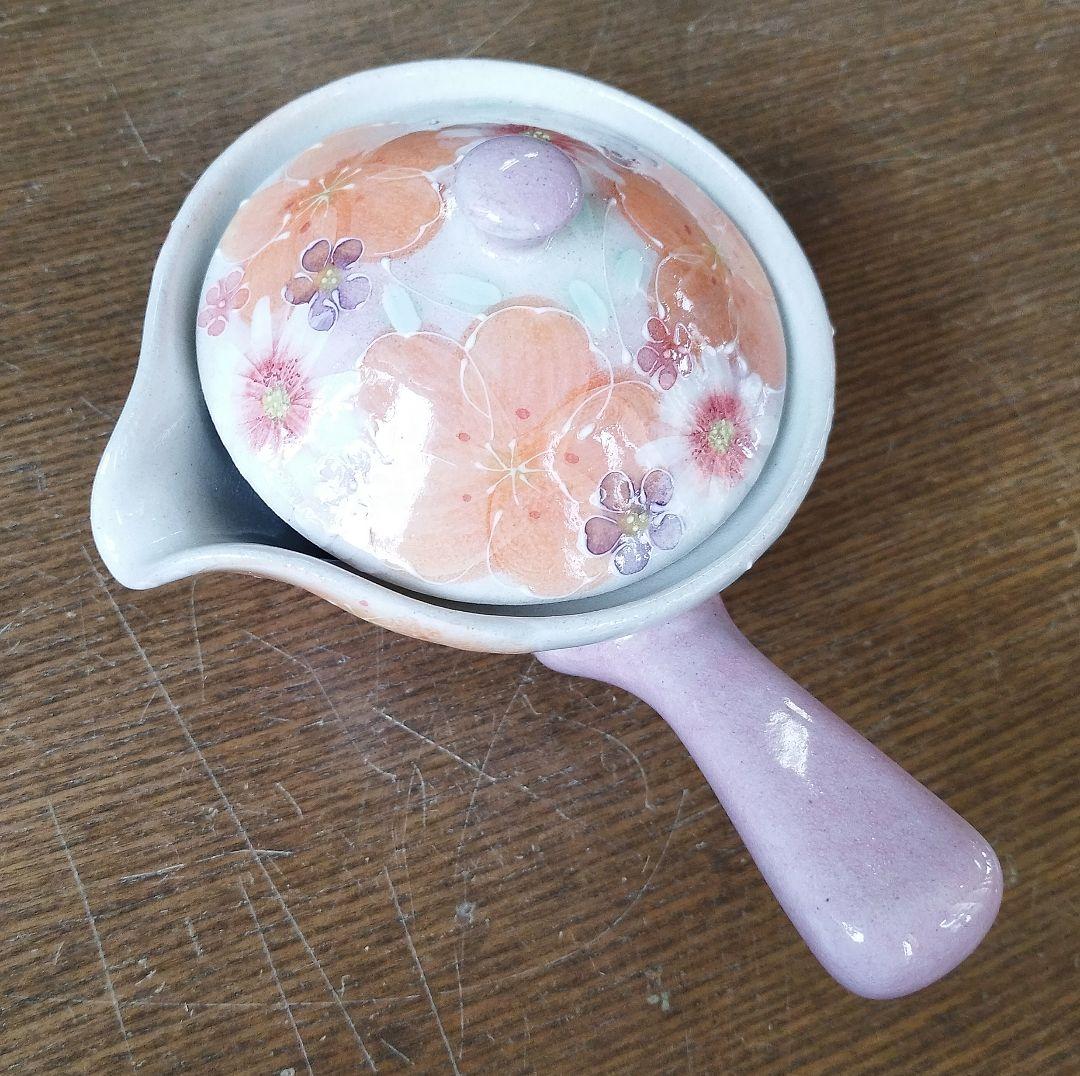 【新品・未使用】工房ゆずりは　紅彩京花　平急須　記念品　プレゼント　ティータイム