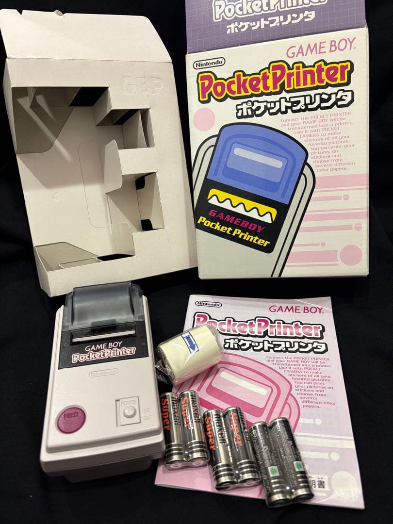 GBPポケットプリンター　ポケットカメラ　ゲームボーイ　レトロゲーム