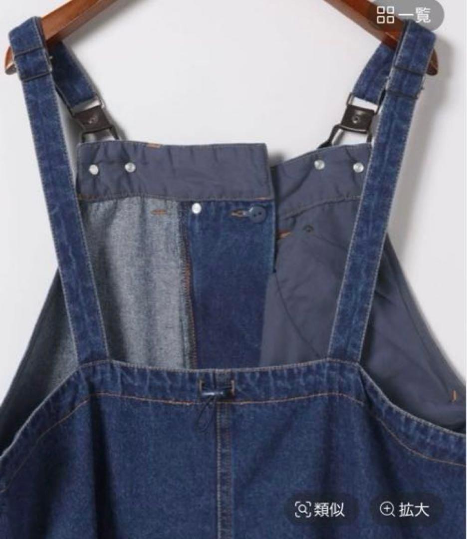 デニムオーバーオール インディゴ