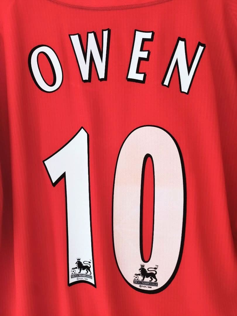 【じょぜ】リバプール オーウェン 03/04 ユニフォーム 3XLサイズ