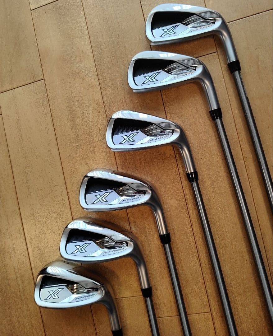 【美品】XXIO Xアイアン (2024)SteelFibre-i‐70‐Ｓ
