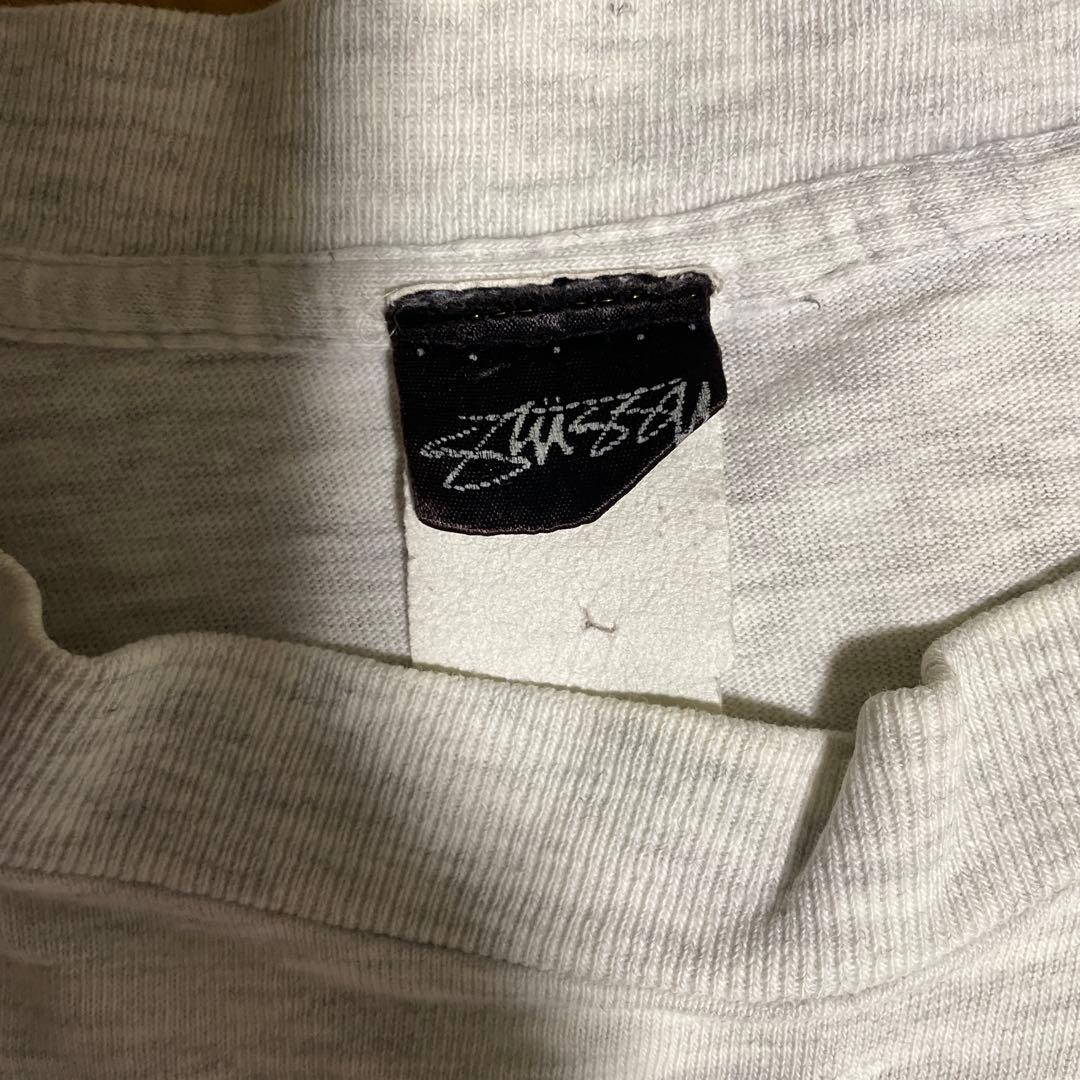 OLD STUSSY 80年台中期黒タグ N°4 グレー サイズ不明