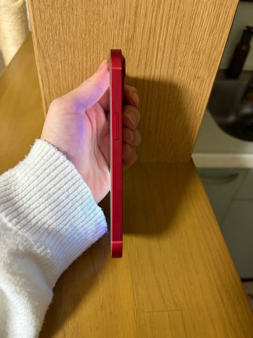 Apple iPhone 13 レッド バッテリー86% simフリー 本体