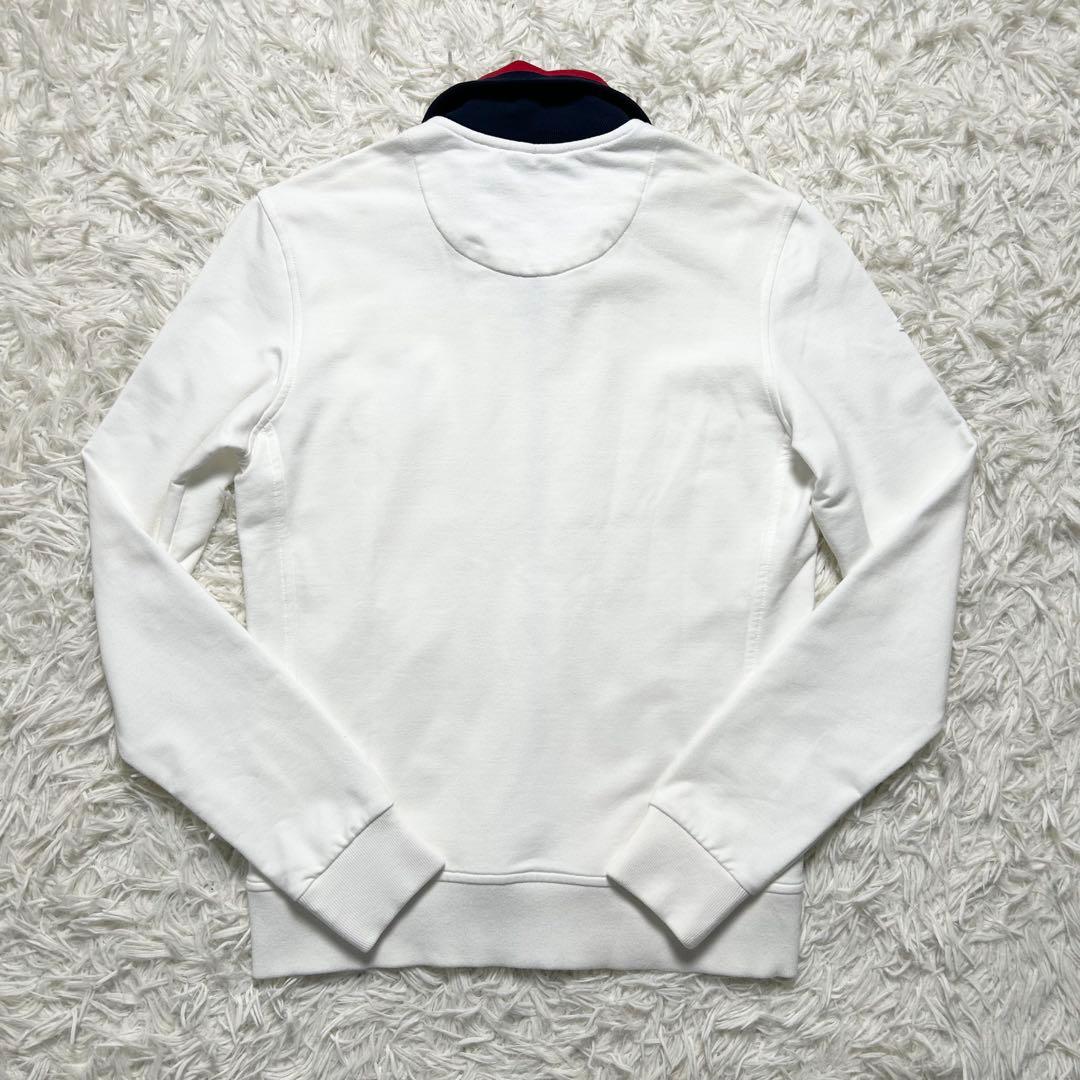 極上品 ラルフローレン トラックジャケット ジャージ ビッグポニー 白 ネイビー