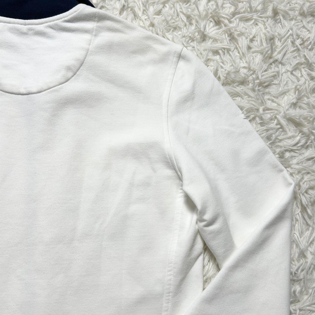 極上品 ラルフローレン トラックジャケット ジャージ ビッグポニー 白 ネイビー