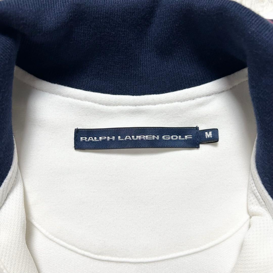 極上品 ラルフローレン トラックジャケット ジャージ ビッグポニー 白 ネイビー