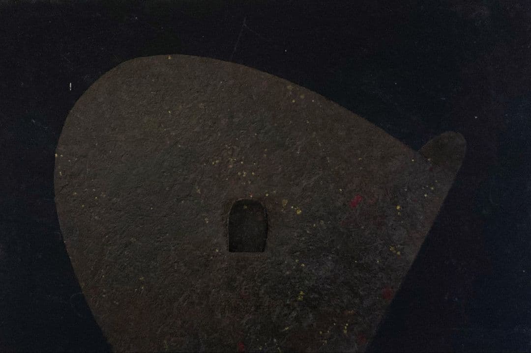 勝野正則「Y.B」 ●油彩画 サイン 1990年作 一点物インテリア！●