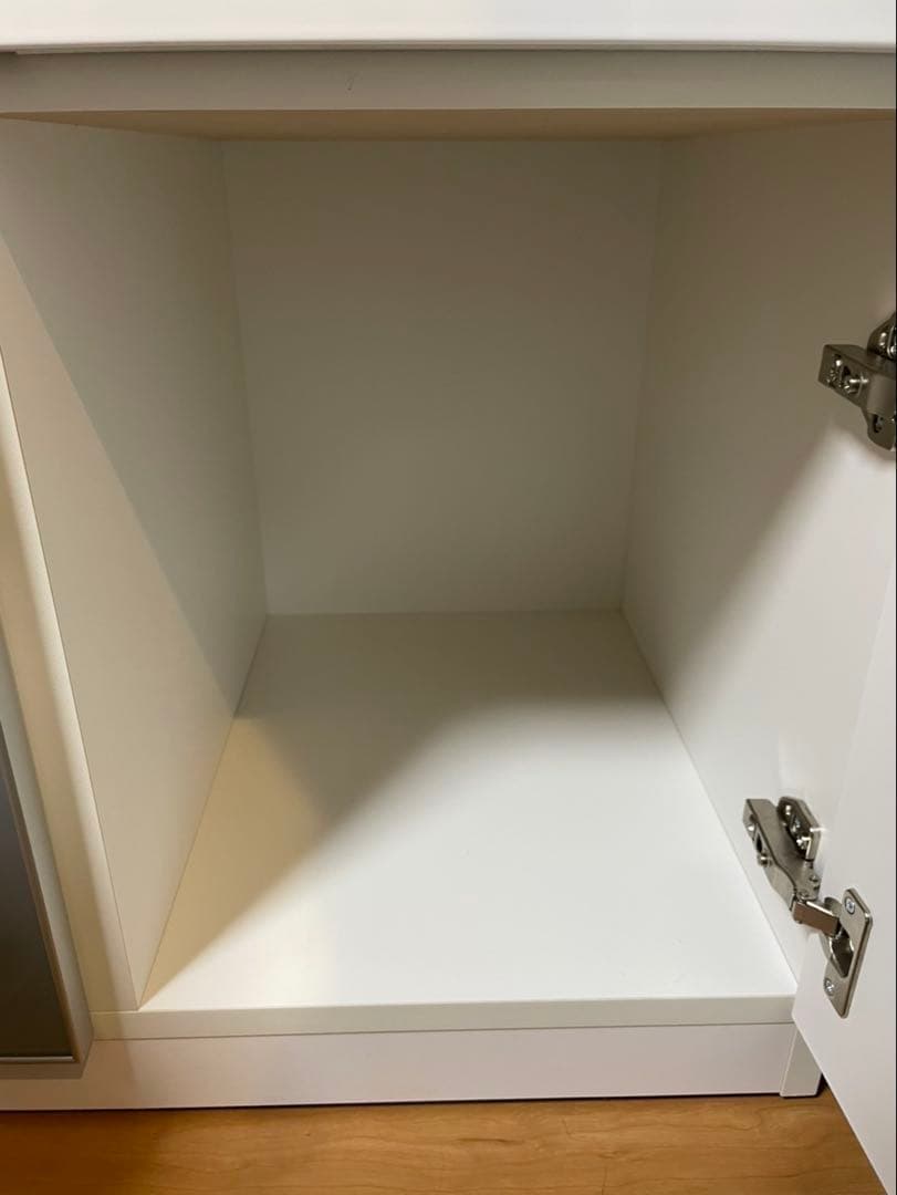 ニトリ　食器棚　キッチンカウンターMRB(レジュームLE 90 WH)