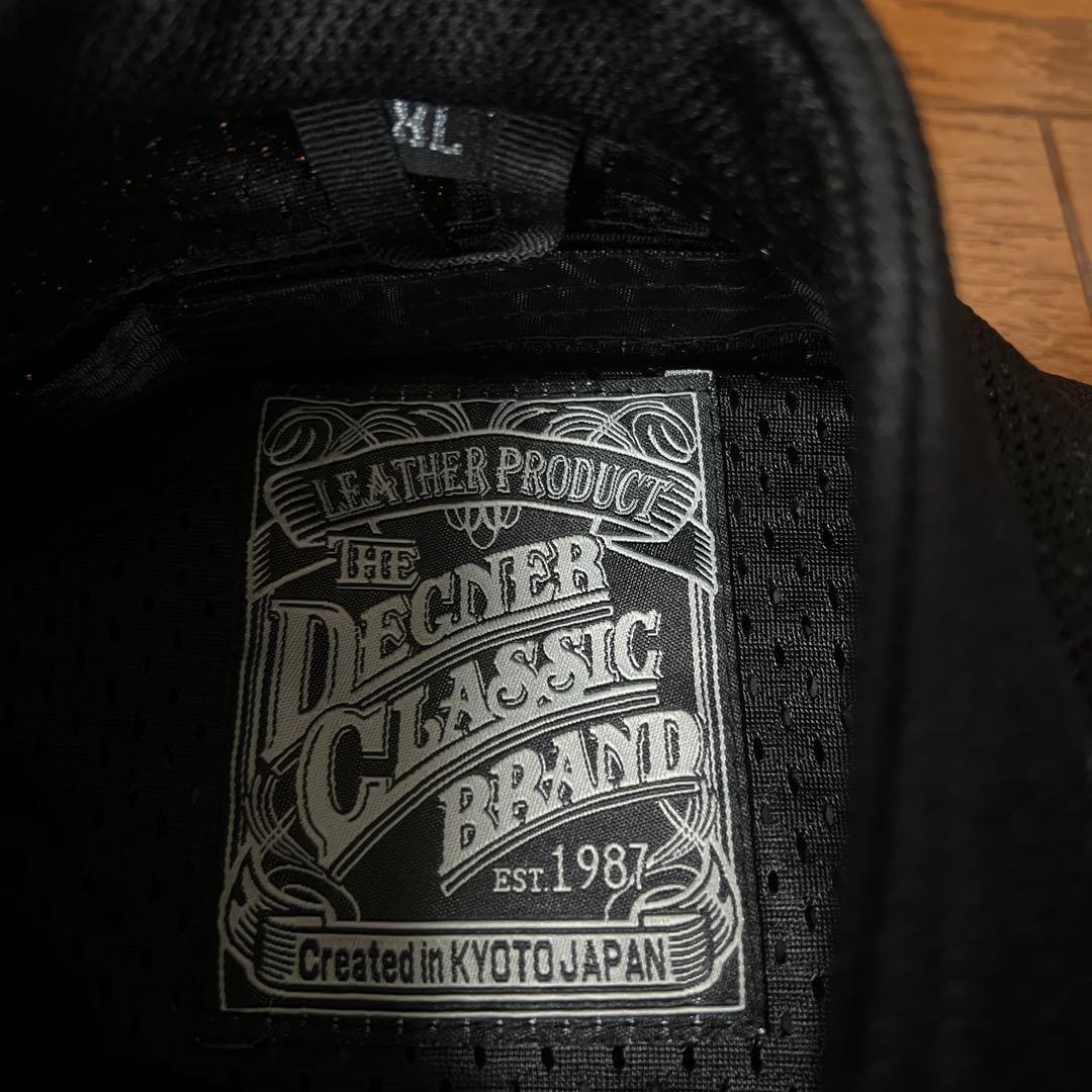 DEGNER CLASSIC ブラックジャケット XLサイズ