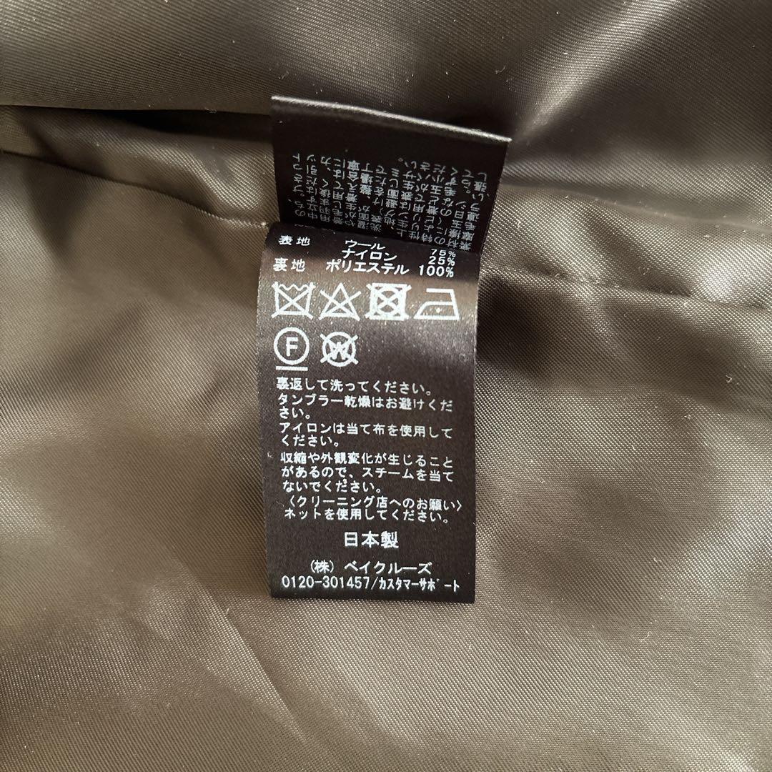 ✨近年モデル✨イエナ IENA マンテコ ノーカラーショートコート グレー 人気