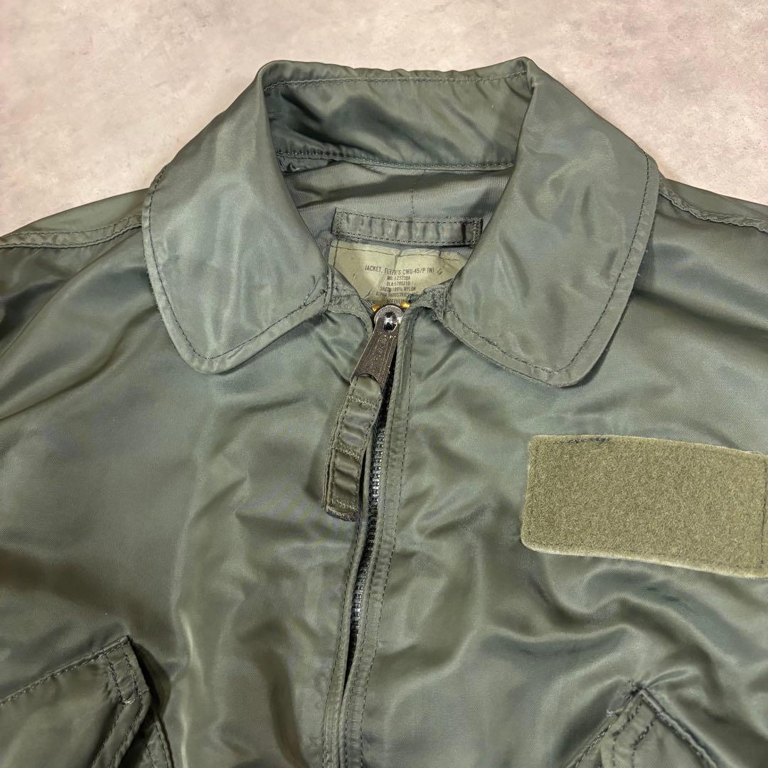 90s USA製　アルファ　CWU-45P フライトジャケット　M