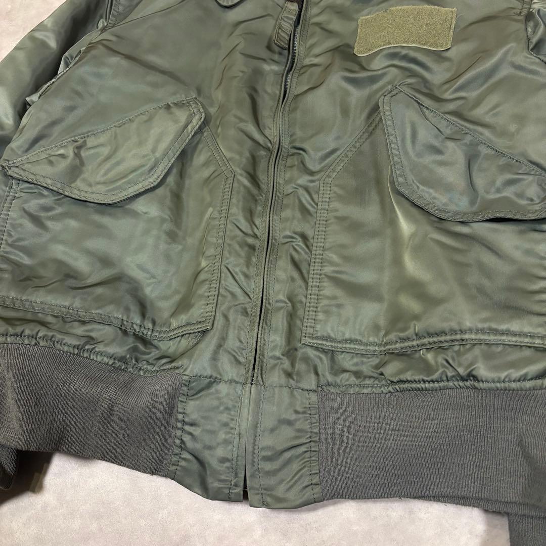 90s USA製　アルファ　CWU-45P フライトジャケット　M