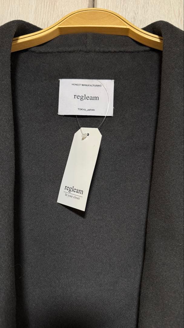 新品タグ付き　今期新作　regleam ストール付きショートコート