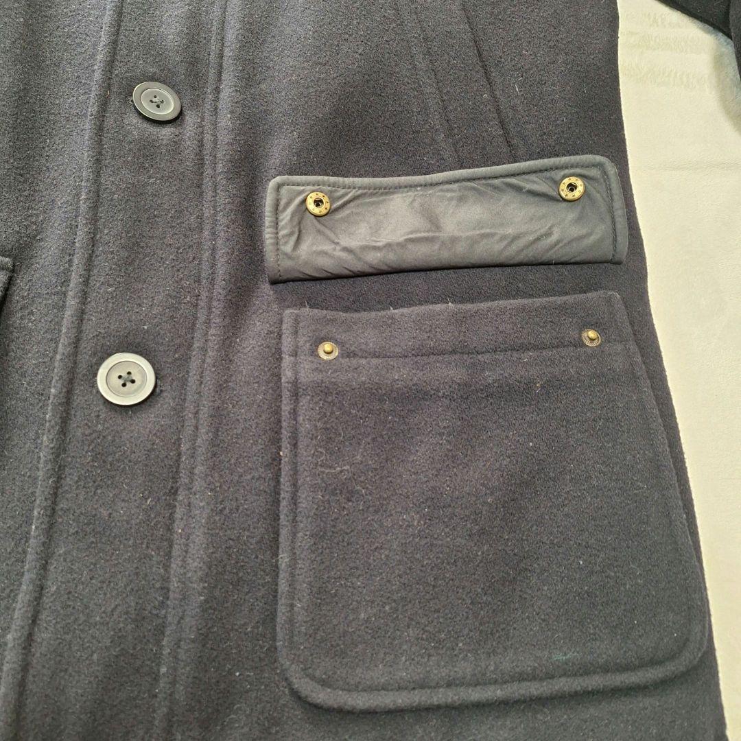 [美品未使用] L.L.Bean ウール100% 中綿シンサレート Pコート L