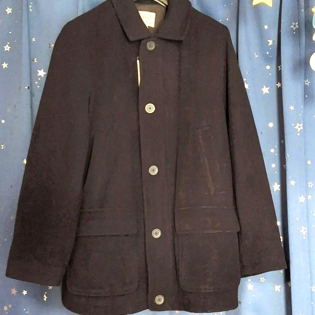 [美品未使用] L.L.Bean ウール100% 中綿シンサレート Pコート L