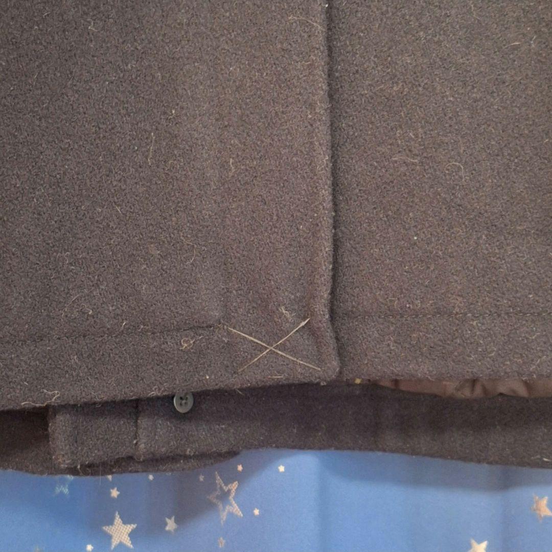 [美品未使用] L.L.Bean ウール100% 中綿シンサレート Pコート L