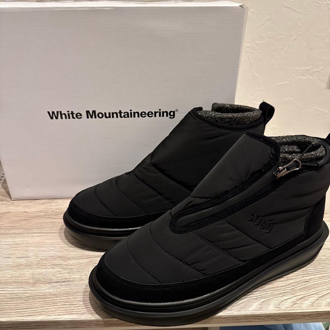 靴 WHITE MOUNTAINEERING x SUBU ZIP UP BOOTS