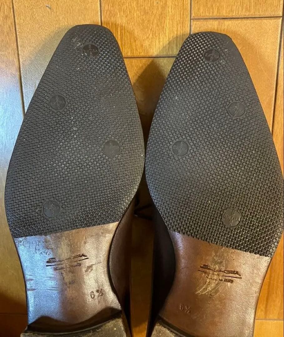 お値引き, 美品⭐️サントーニ　ドレスシューズ サイズ6 1/2