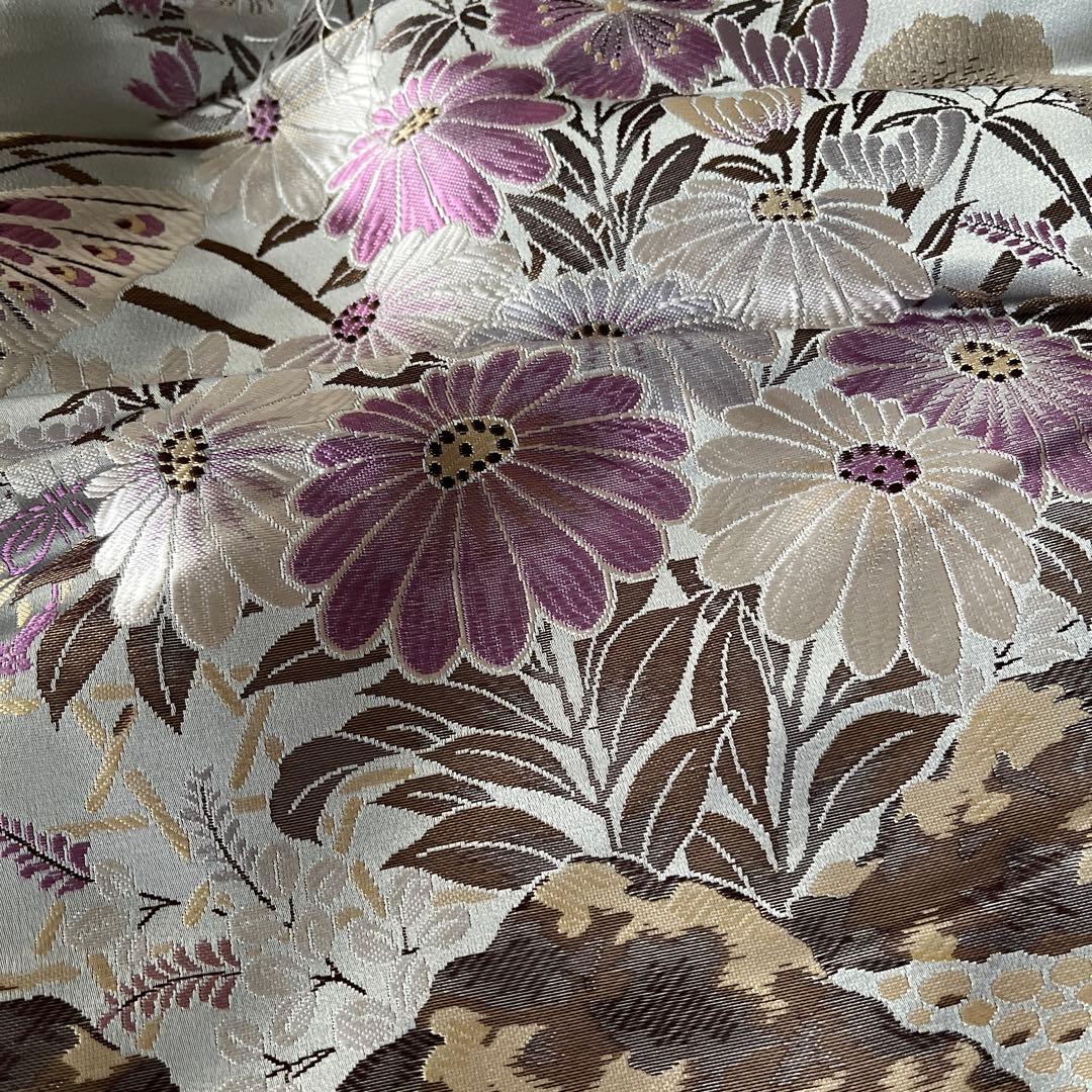 婚礼オーダー品質、高級真綿花柄掛け布団 シングルサイズ