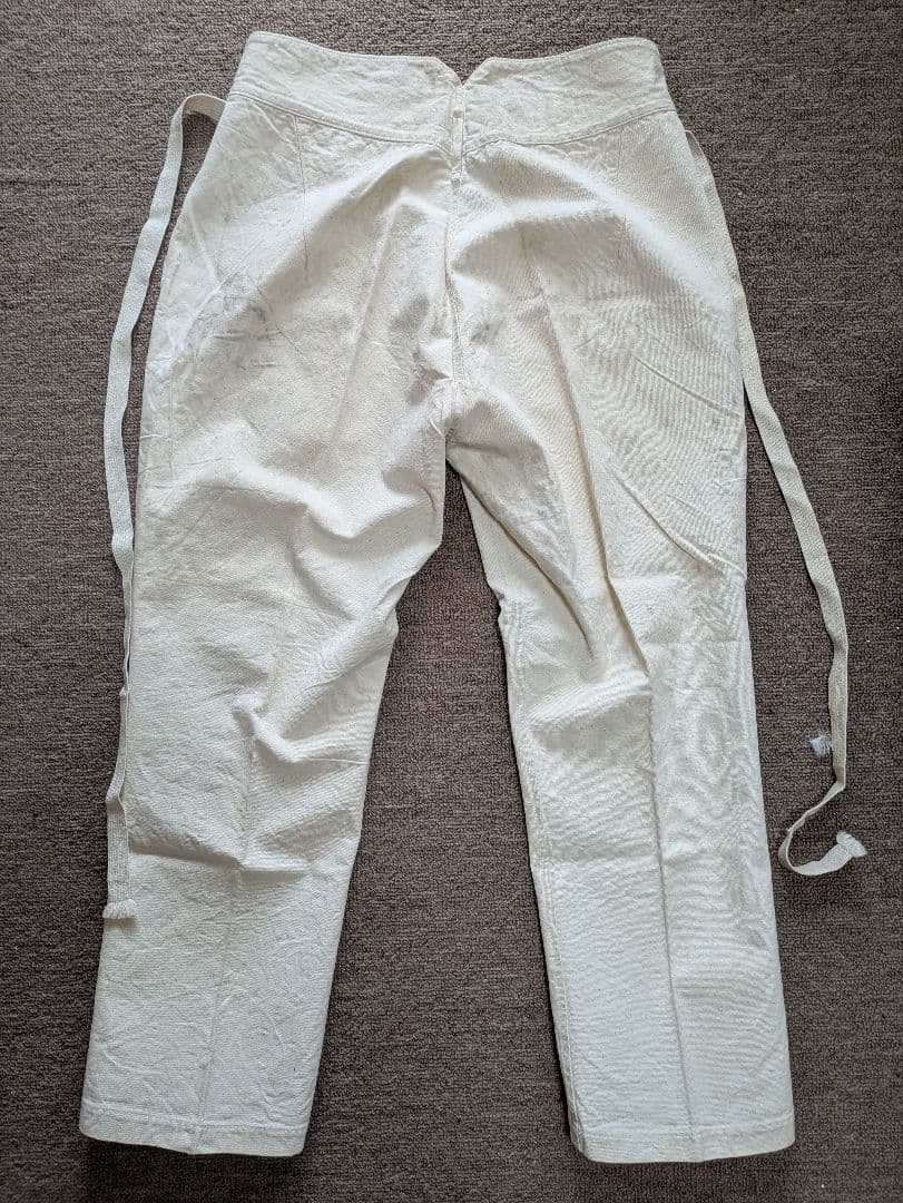 処分価格！貴重品　日本軍　作業着　上下セット　未使用？