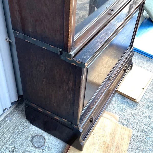 グローブヴェルニッケ社　スタッキングブックケース　イギリスアンティーク