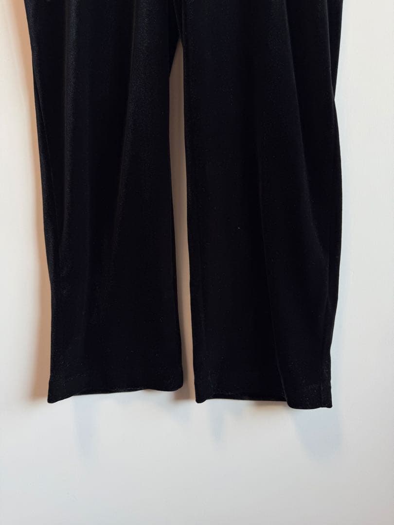 2点まとめ 00s ベロア キャミソールオールインワン ブラック hooked