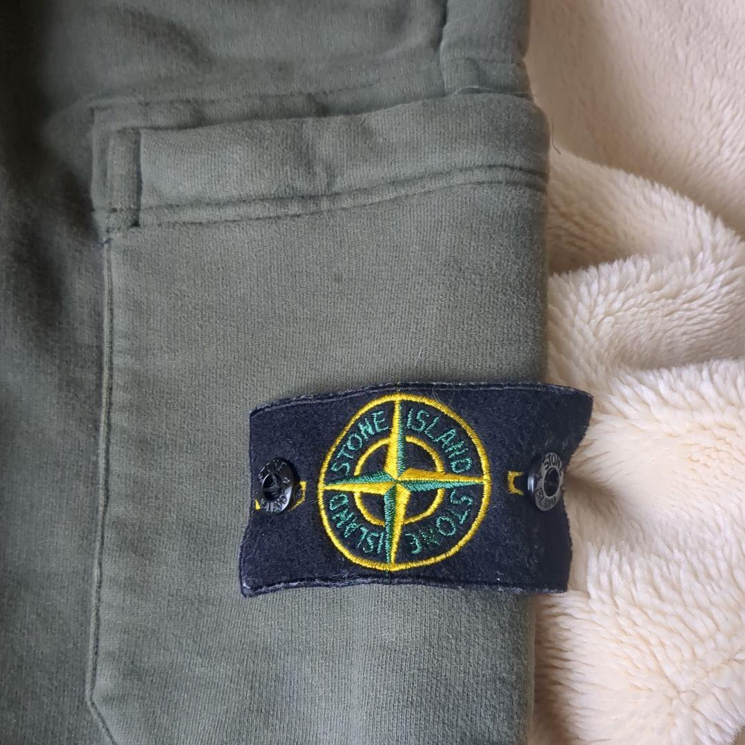 ストーンアイランド　スウェットジョガーパンツ　カーキ