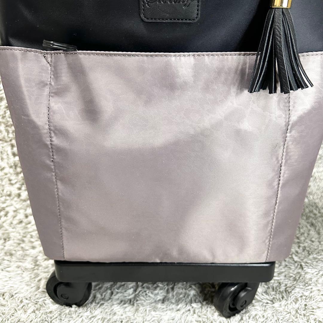 【極美品】SWANY キャリーバッグ レオパード　4輪　機内持ち込み可