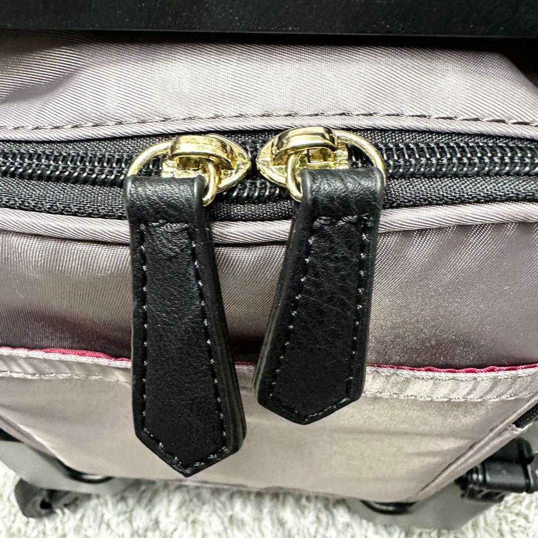 【極美品】SWANY キャリーバッグ レオパード　4輪　機内持ち込み可