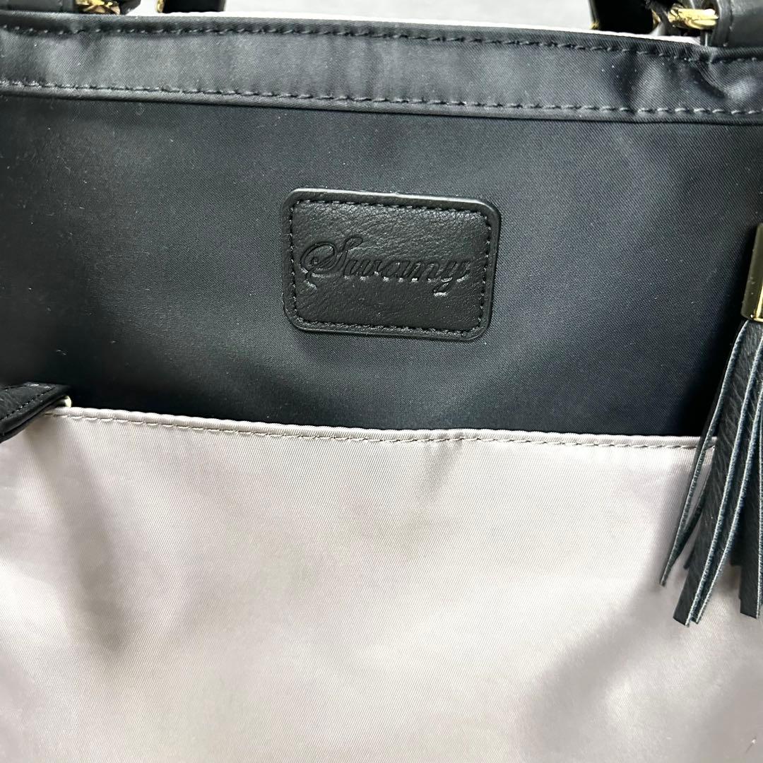 【極美品】SWANY キャリーバッグ レオパード　4輪　機内持ち込み可