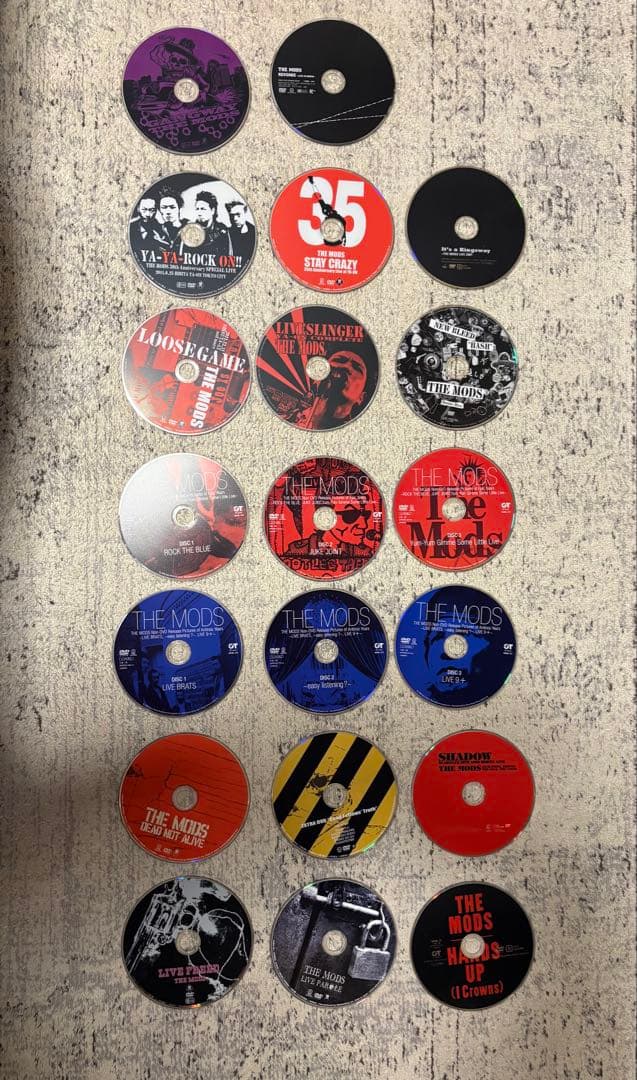 THE MODS DVD20枚セット！THE CLASH 森山達也