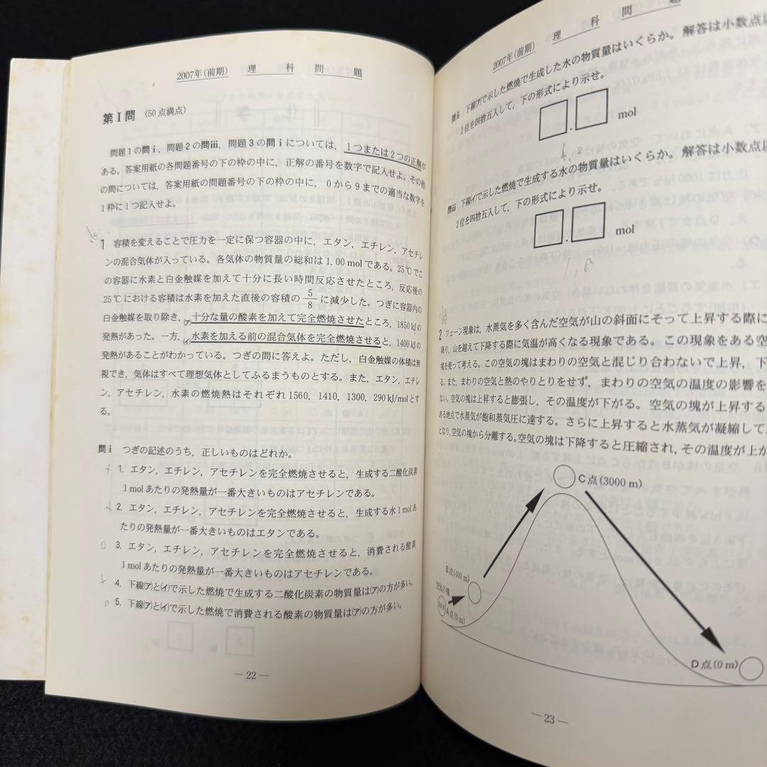 青本　東京工業大学　前期日程　2003年～2023年　21年分　東京科学大学