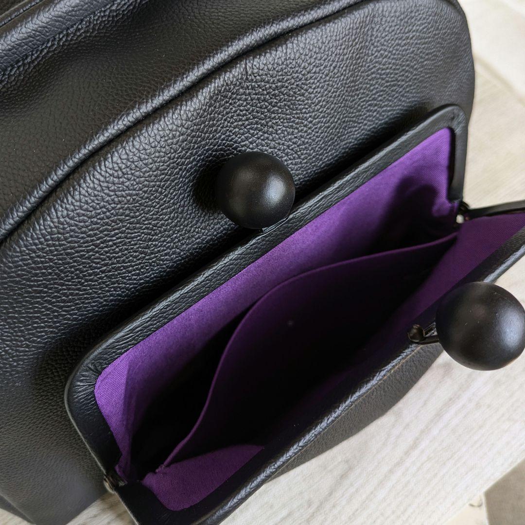 Sango がま口お財布　がま口ショルダーバック