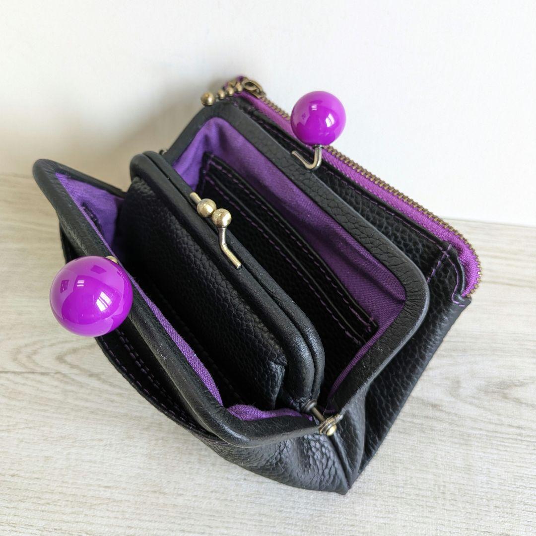 Sango がま口お財布　がま口ショルダーバック